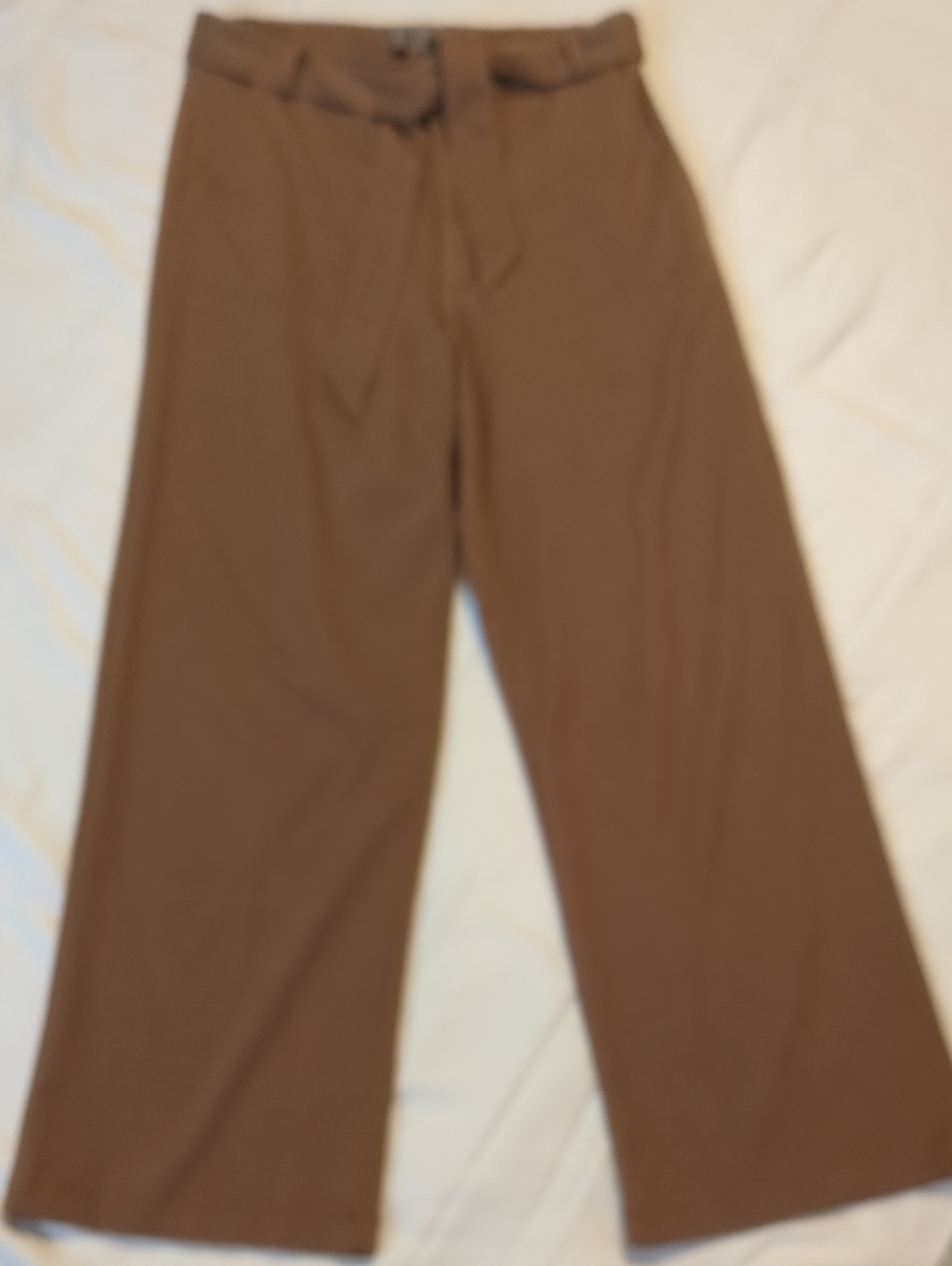 Kut from the Kloth Women's Wide-Leg Dress Pants in Chestnut Brown